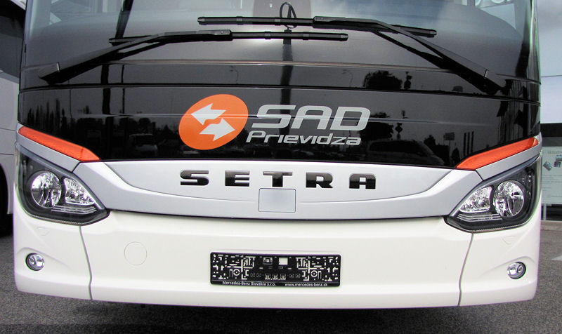 15-tisící a dohromady 60 autobusů Setra pro SAD Prievidza