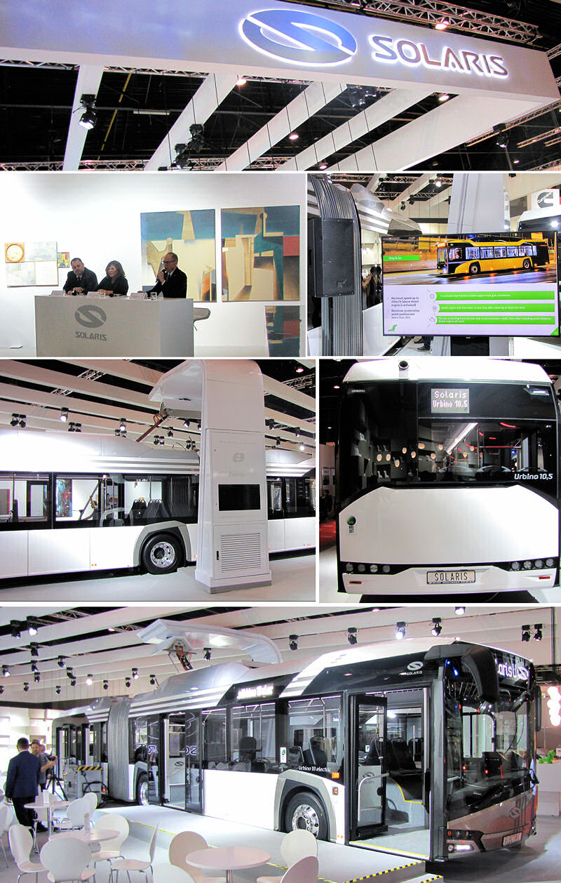 BUSWORLD 2017: Produktové novinky Solarisu