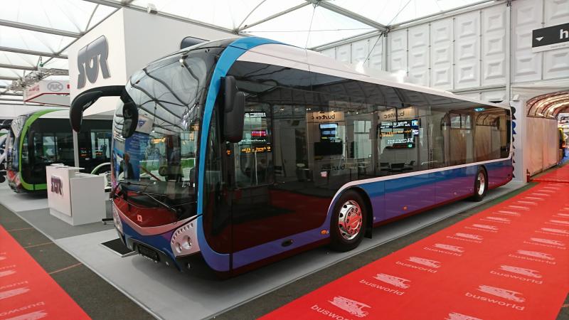 Busworld 2017: Premiéra nového městského autobusu SOR NS 12