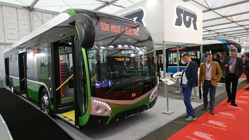 Busworld 2017: Premiéra nového městského autobusu SOR NS 12