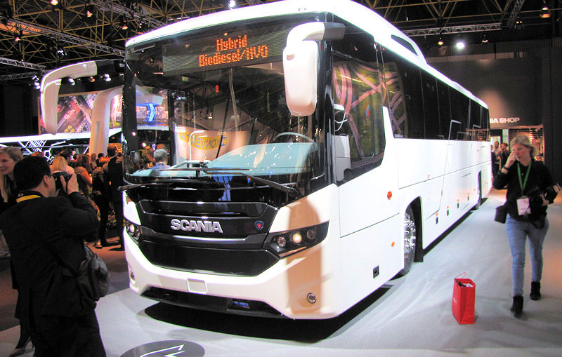 Busworld 2017: Scania posilňuje sortiment pro alternativní paliva