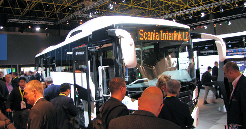 Busworld 2017: Scania posilňuje sortiment pro alternativní paliva