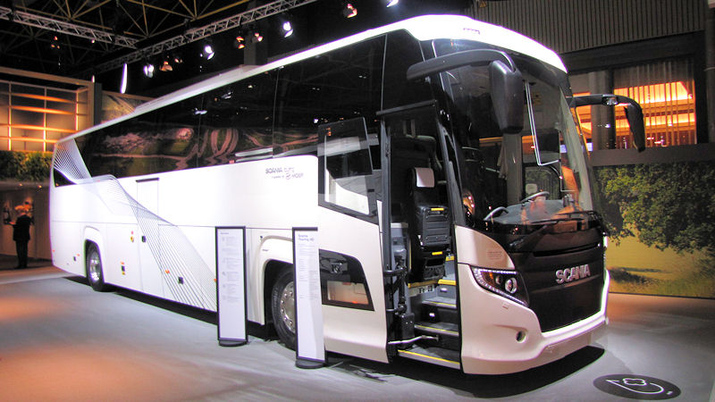 Busworld 2017: Scania posilňuje sortiment pro alternativní paliva