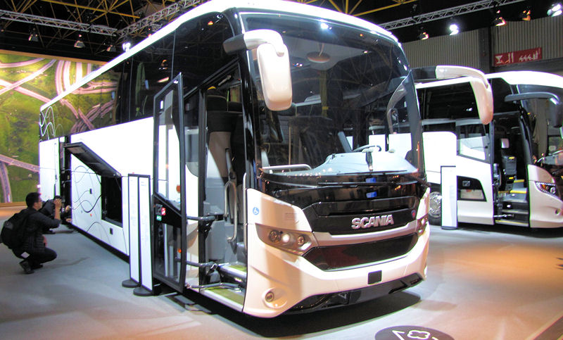 Busworld 2017: Scania posilňuje sortiment pro alternativní paliva