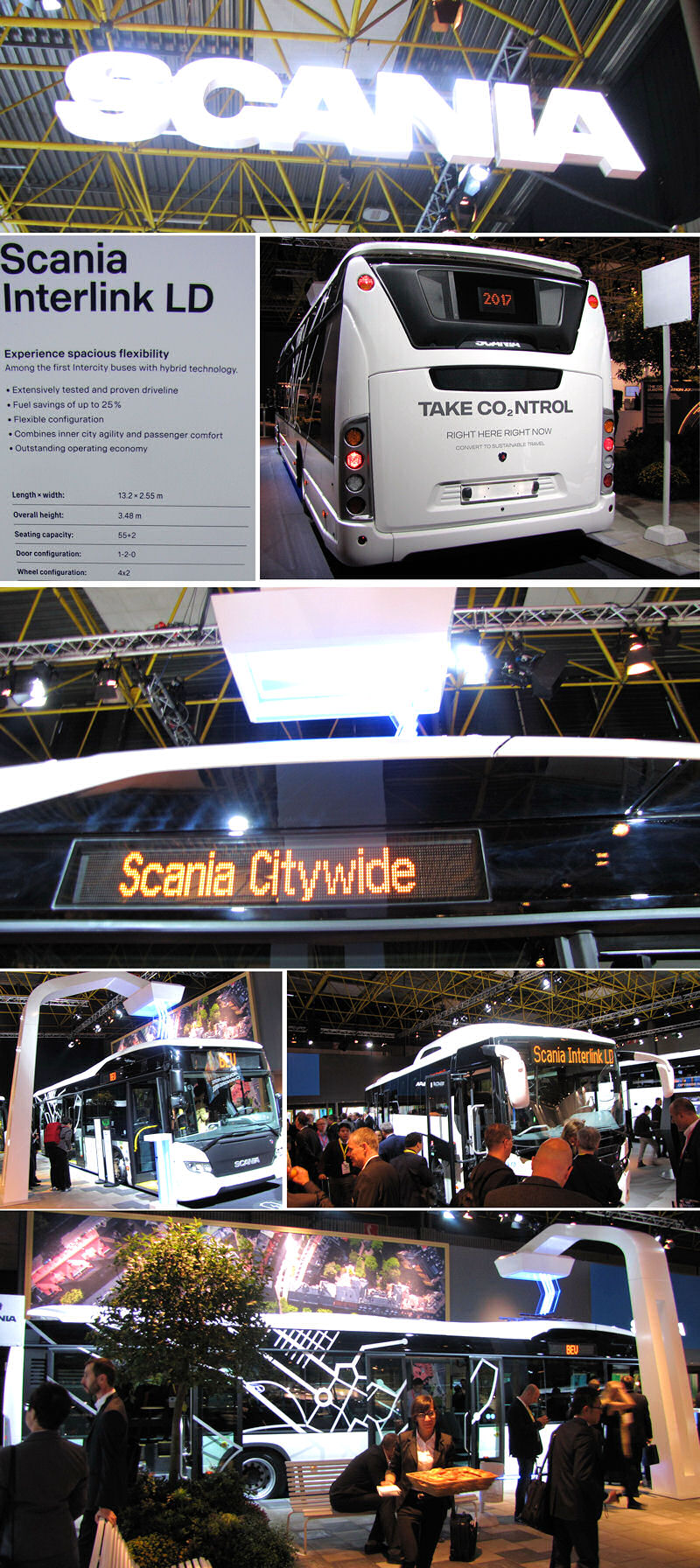 Busworld 2017: Scania posilňuje sortiment pro alternativní paliva