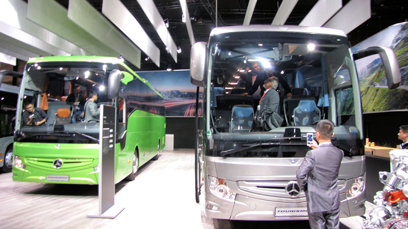 Busworld 2017: Daimler Buses se svými značkami Mercedes-Benz a Setra