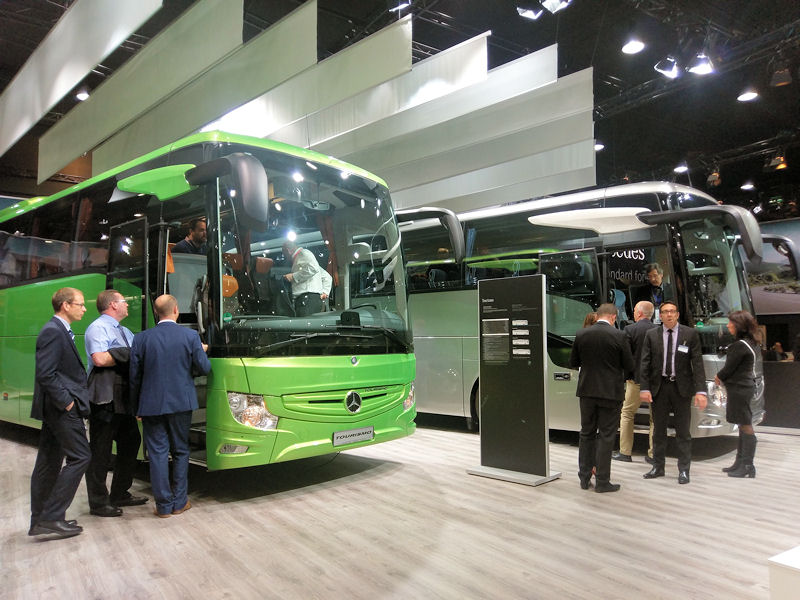 Busworld 2017: Daimler Buses se svými značkami Mercedes-Benz a Setra