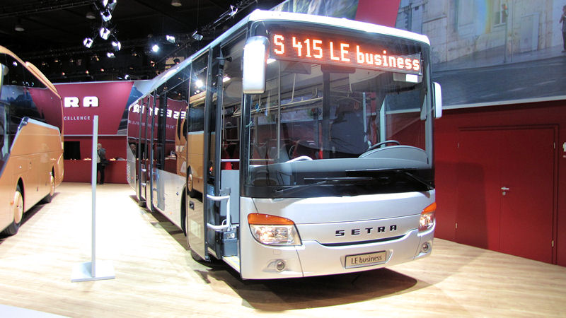 Busworld 2017: Daimler Buses se svými značkami Mercedes-Benz a Setra