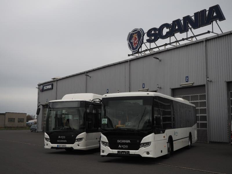 Scania předala společnosti Arriva MORAVA autobusy Citywide