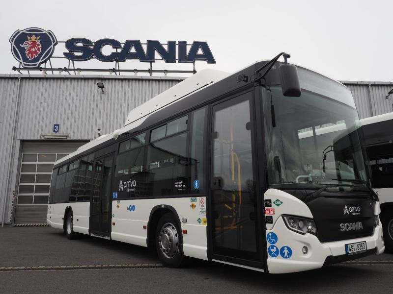 Scania předala společnosti Arriva MORAVA autobusy Citywide