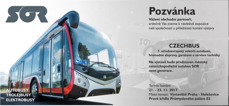 CZECHBUS 2017: Pozvánka SOR Libchavy