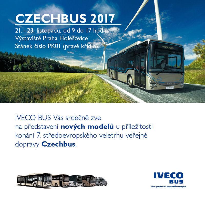 CZECHBUS 2017: IVECO BUS s kompletní produktovou řadou