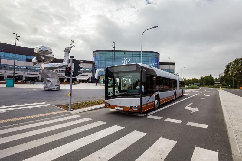Hybridní autobusy Solaris pro Płock v Polsku