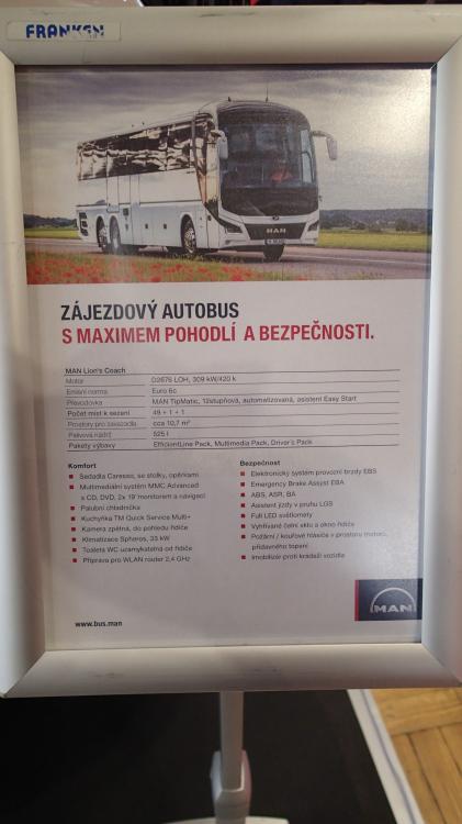 MAN Truck &amp; Bus Czech Republic měl na CZECHBUSU dva nové zájezdové autobusy