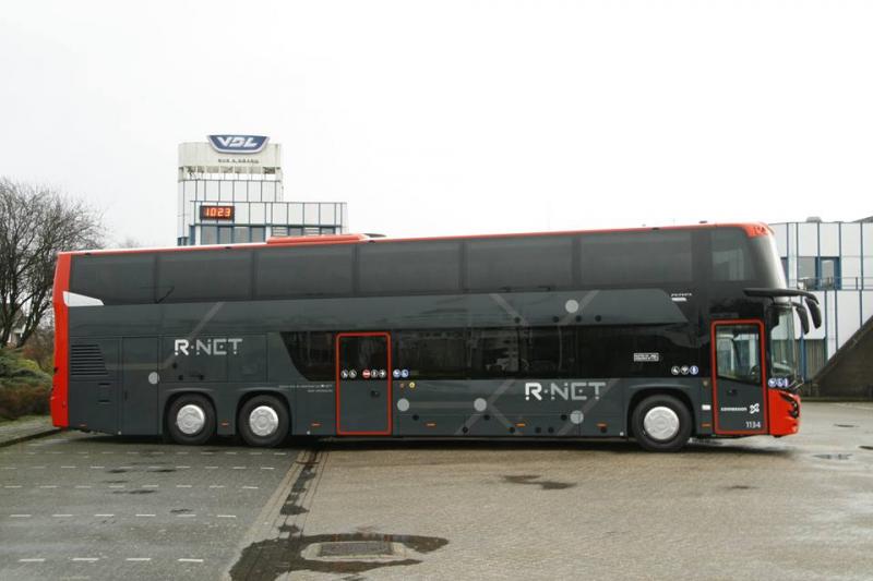 Double-deckery VDL poprvé ve veřejné dopravě v Nizozemsku