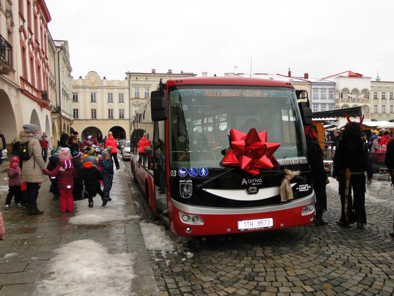 V Novém Jičíně s Arrivou a elektrobusy SOR