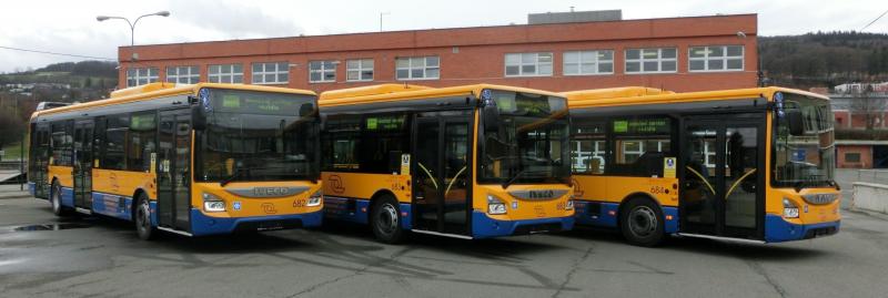 Osm nových autobusů v MHD ve Zlíně a Otrokovicích v roce 2017