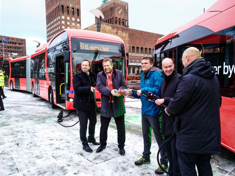 Norsko uvedlo do provozu první dva kloubové elektrické autobusy BYD v Evropě