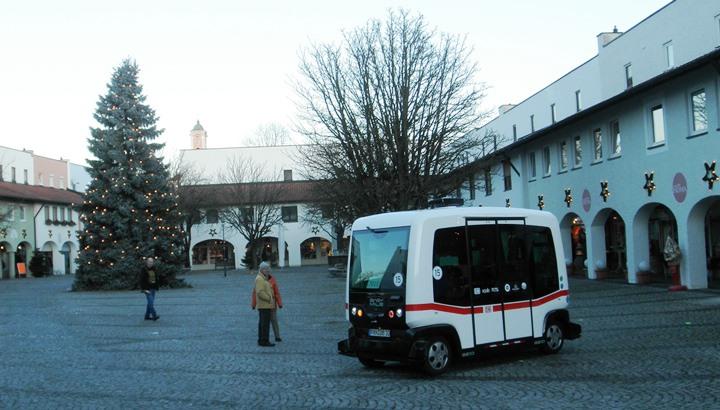 Doporučujeme: Odpoledne s autonomním minibusem v Bad Birnbachu