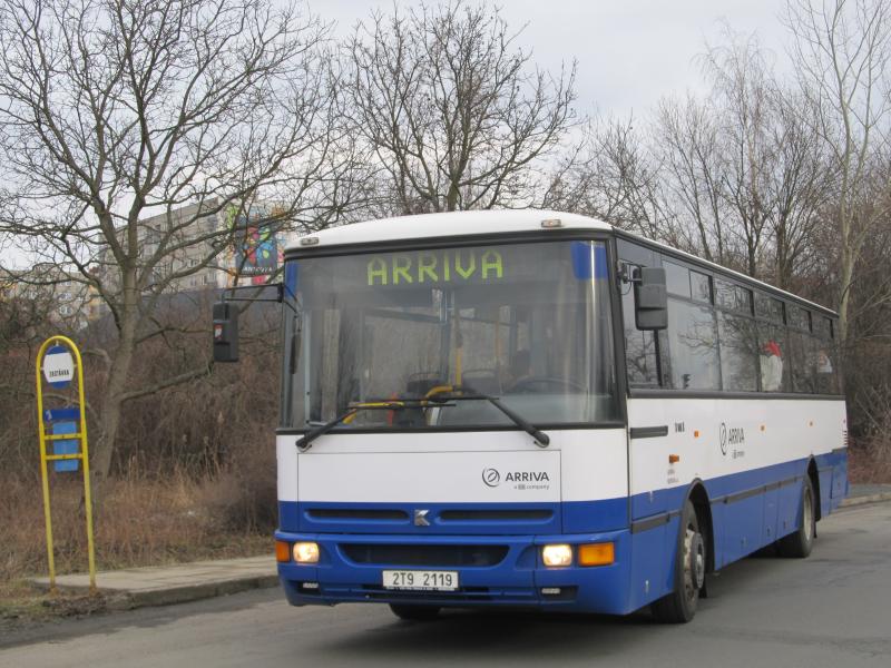 Rozlučková fotojízda s autobusy Karosa na linkách MHD v Přerově