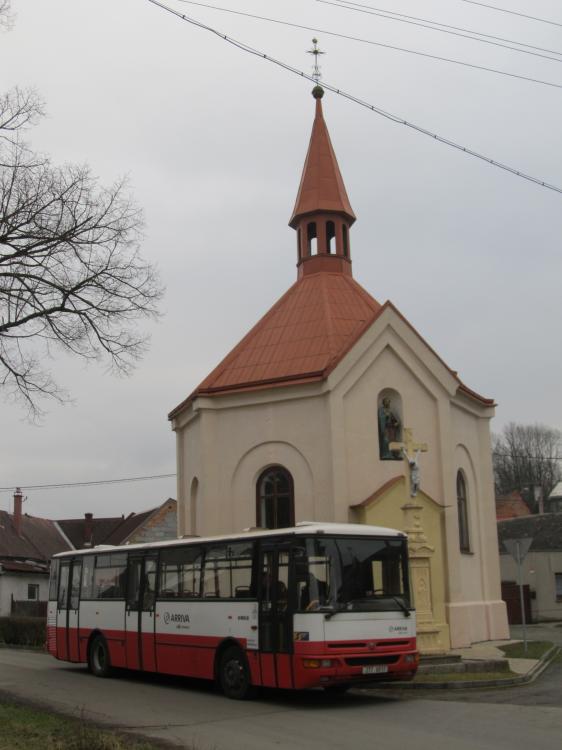 Rozlučková fotojízda s autobusy Karosa na linkách MHD v Přerově