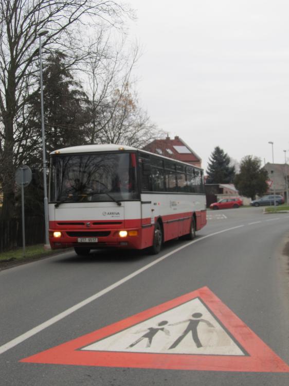 Rozlučková fotojízda s autobusy Karosa na linkách MHD v Přerově