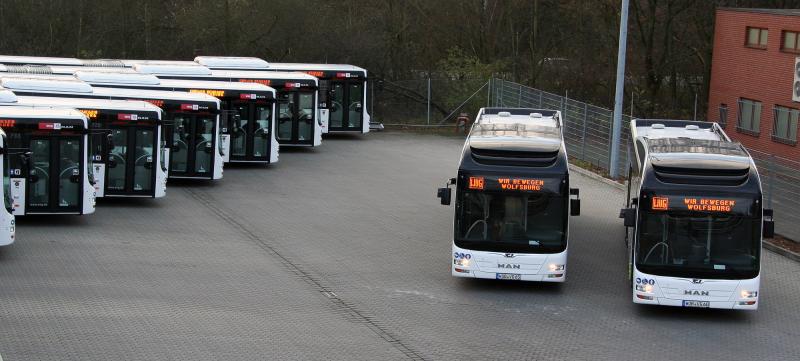 Deset nových autobusů MAN pro Wolfsburg