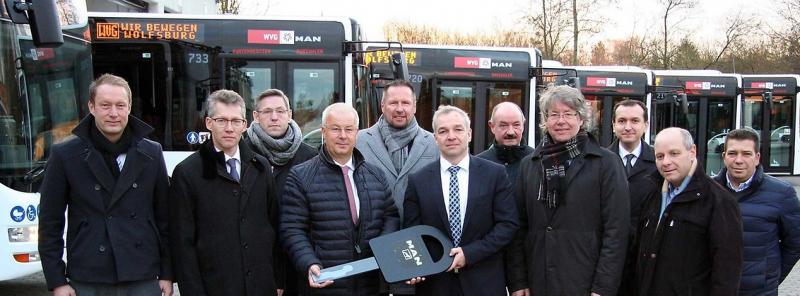 Deset nových autobusů MAN pro Wolfsburg