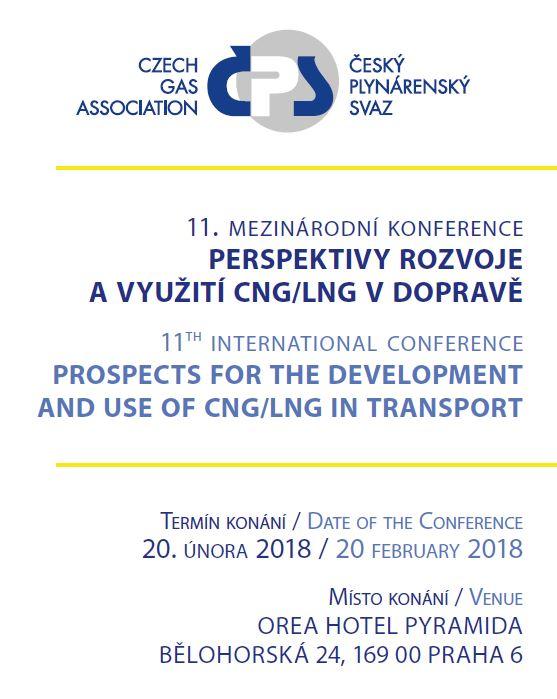 Pozvánka: Konference Perspektivy rozvoje a využití CNG/LNG v dopravě