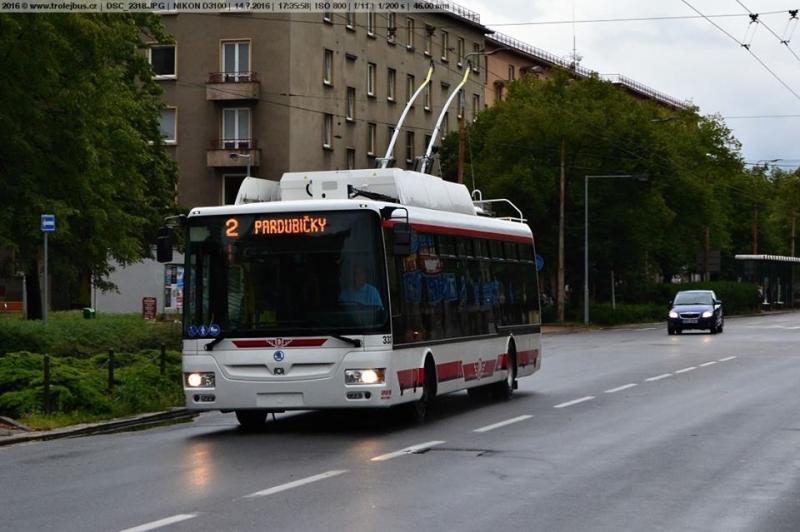 V Pardubicích od neděle 4. března rozšiřují trolejbusovou dopravu