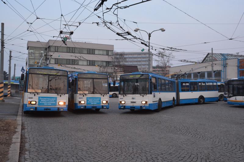 V Ostravě se o víkendu rozloučili s trolejbusy Škoda 14Tr a 15Tr