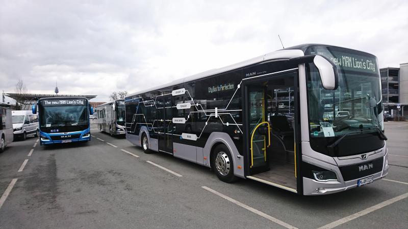 MAN Lion´s City Efficient Hybrid: Světová premiéra nové generace městského autobusu