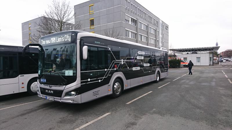 MAN Lion´s City Efficient Hybrid: Světová premiéra nové generace městského autobusu