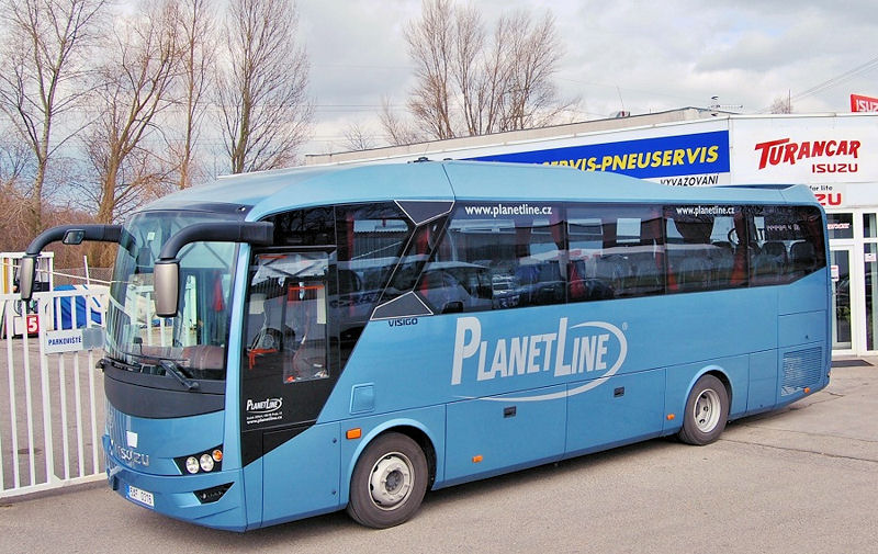 Autobusy ISUZU na veletrhu BUS SHOW 2018