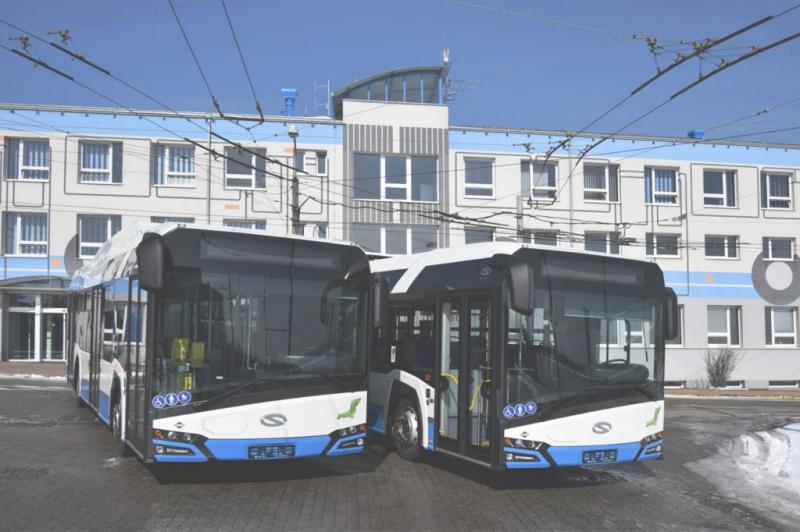 V Chomutově a Jirkově budou jezdit nové trolejbusy a autobusy