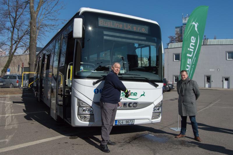 BusLine vozí cestující v Libereckém kraji v nových autobusech Iveco