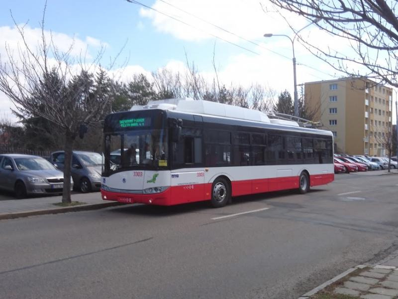 Brno představilo nové parciální trolejbusy 