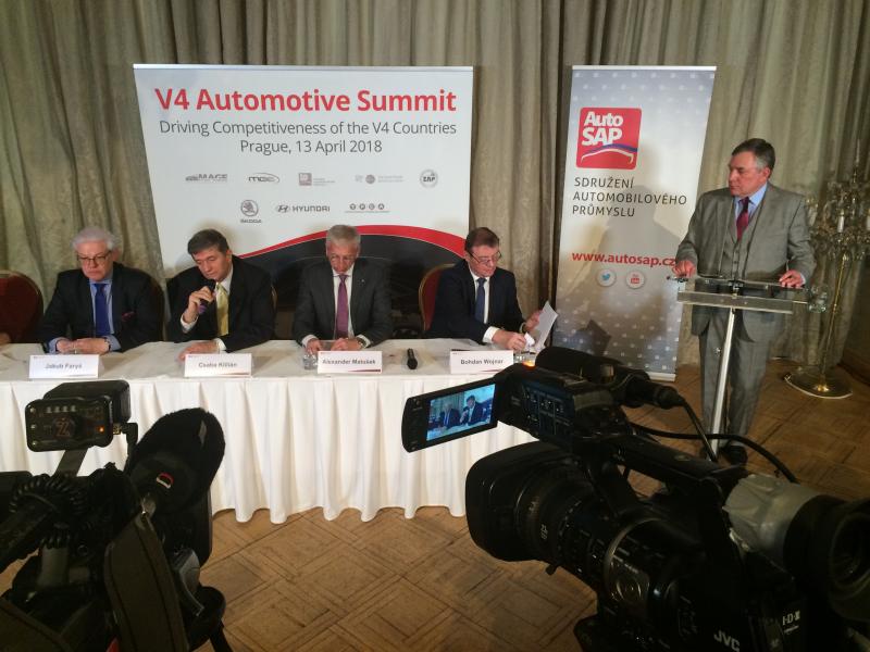 V4 Automotive Summit: „Driving Competitiveness of V4 Countries&quot;