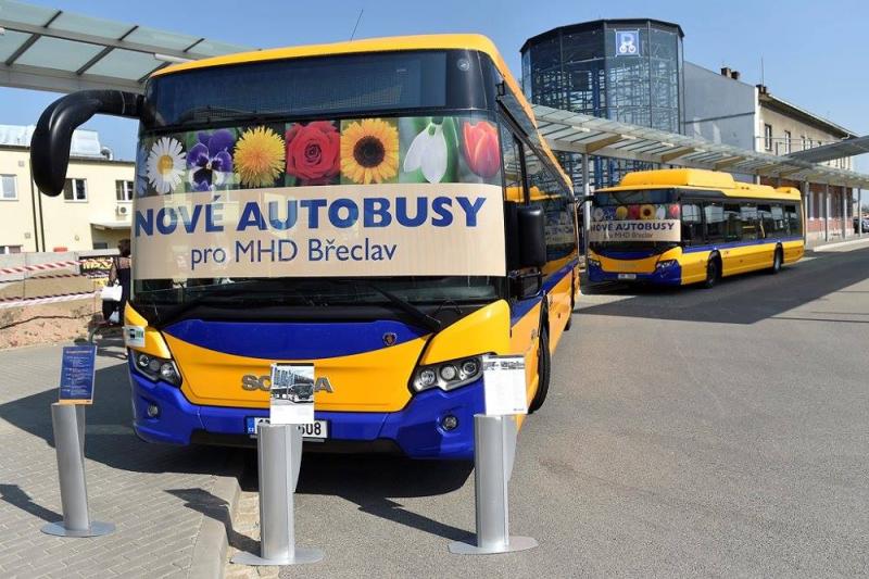Břeclavany vozí ekologické autobusy na plyn