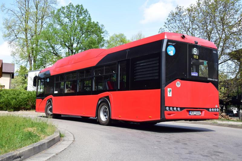 Autobusy na CNG vyjely do ulic Českých Budějovic