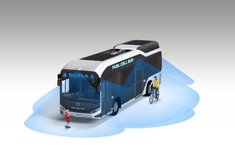 Toyota uvádí na trh model "Sora" FC Bus