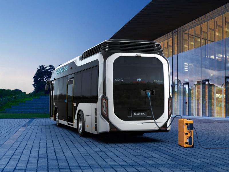 Toyota uvádí na trh model "Sora" FC Bus