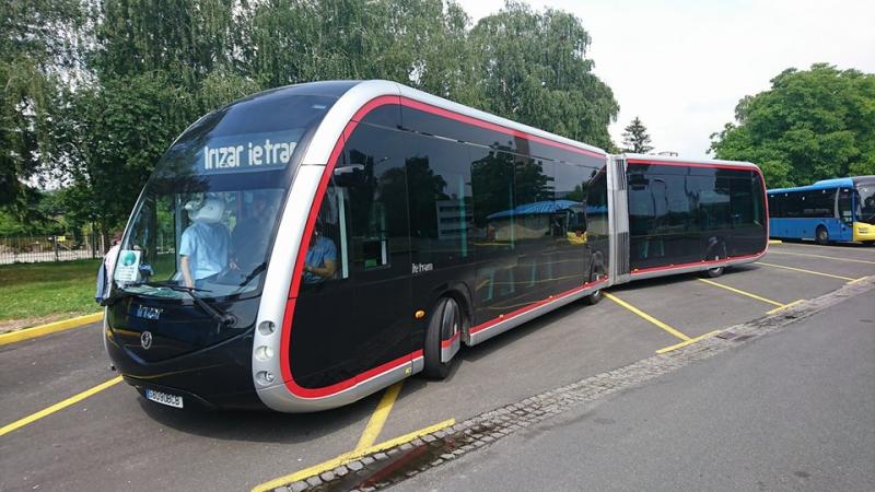 BUS EURO TEST 2018: Elektrický Irizar ie-tram