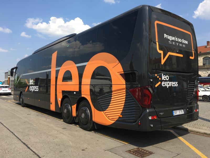  Leo Express představil svou novou autobusovou vlajkovou loď