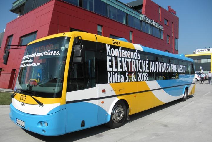Konference &quot;Elektrické autobusy pre mesto&quot;: slovenská premiéra v Nitře 