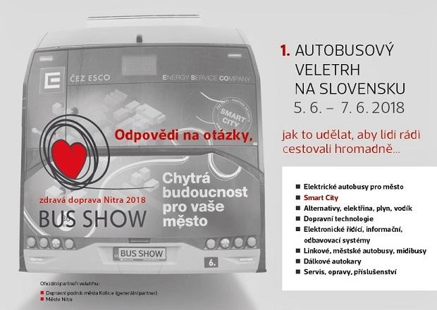 Z veletrhu BUS SHOW Nitra 2018