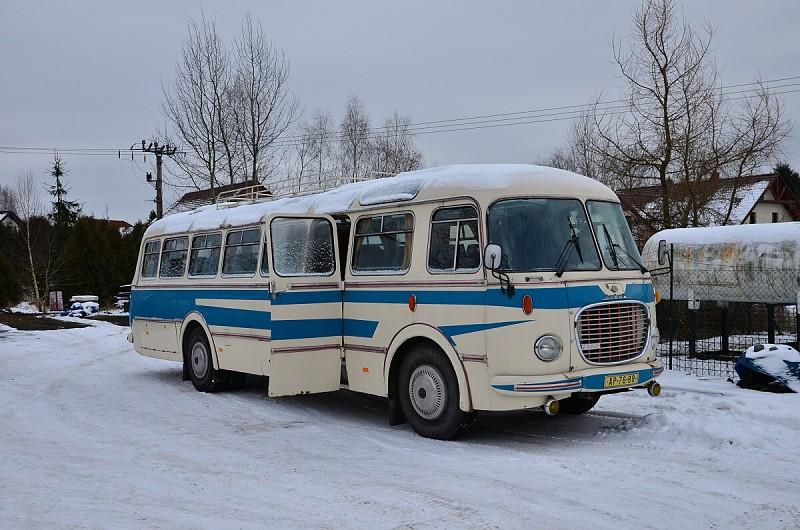 Zrekonstruovaný autobus Škoda 706 RTO LUX společnosti Arriva Morava