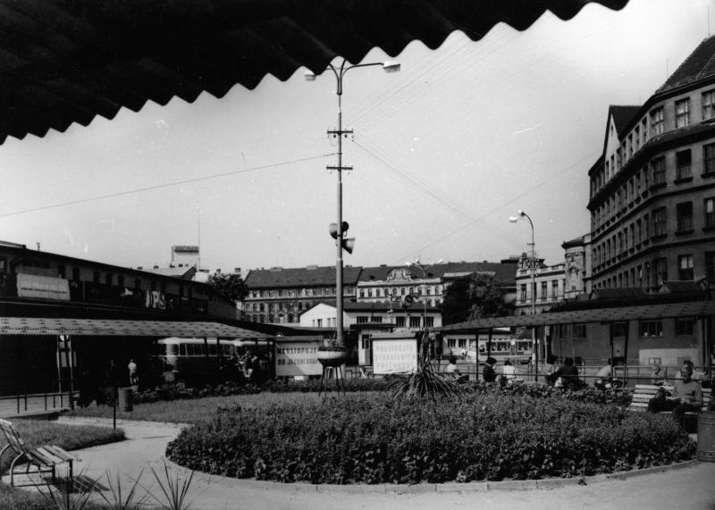 Ústřední autobusové nádraží Praha Florenc slaví 70 let