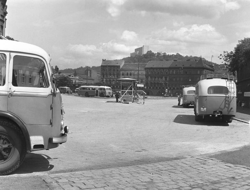 Ústřední autobusové nádraží Praha Florenc slaví 70 let