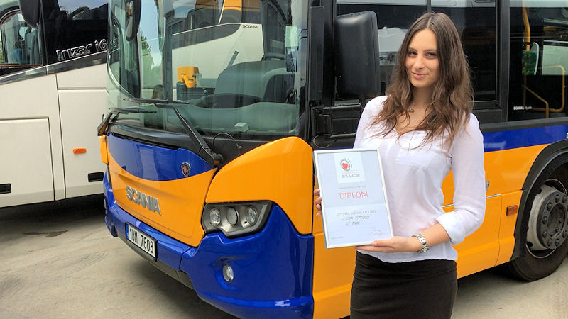 Scania získala na Bus Show v Nitře ocenění „Optimal Slovak City Bus“